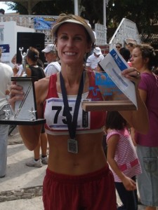 Catherine 2008 PA 10K run