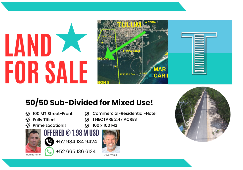 Tulum land for sale